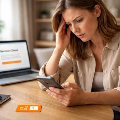 découvrez comment contacter facilement le service client orange en cas de carte sim bloquée et retrouvez rapidement l'accès à vos services mobiles.