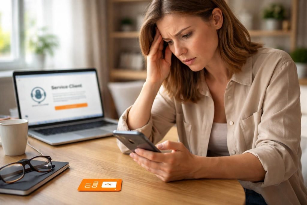 découvrez comment contacter facilement le service client orange en cas de carte sim bloquée et retrouvez rapidement l'accès à vos services mobiles.