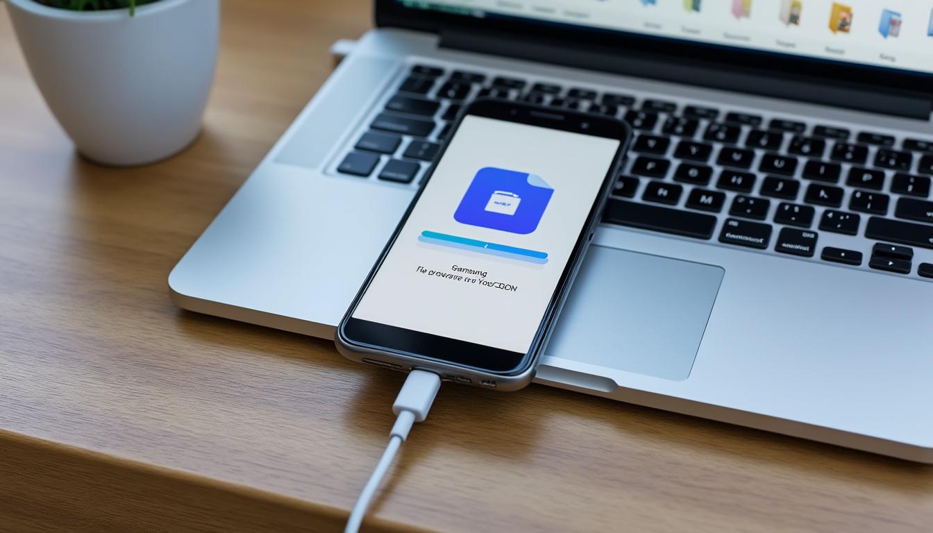 découvrez comment transférer facilement vos photos d'un smartphone samsung vers votre mac grâce à notre guide étape par étape. simplifiez le transfert de vos souvenirs en quelques clics !