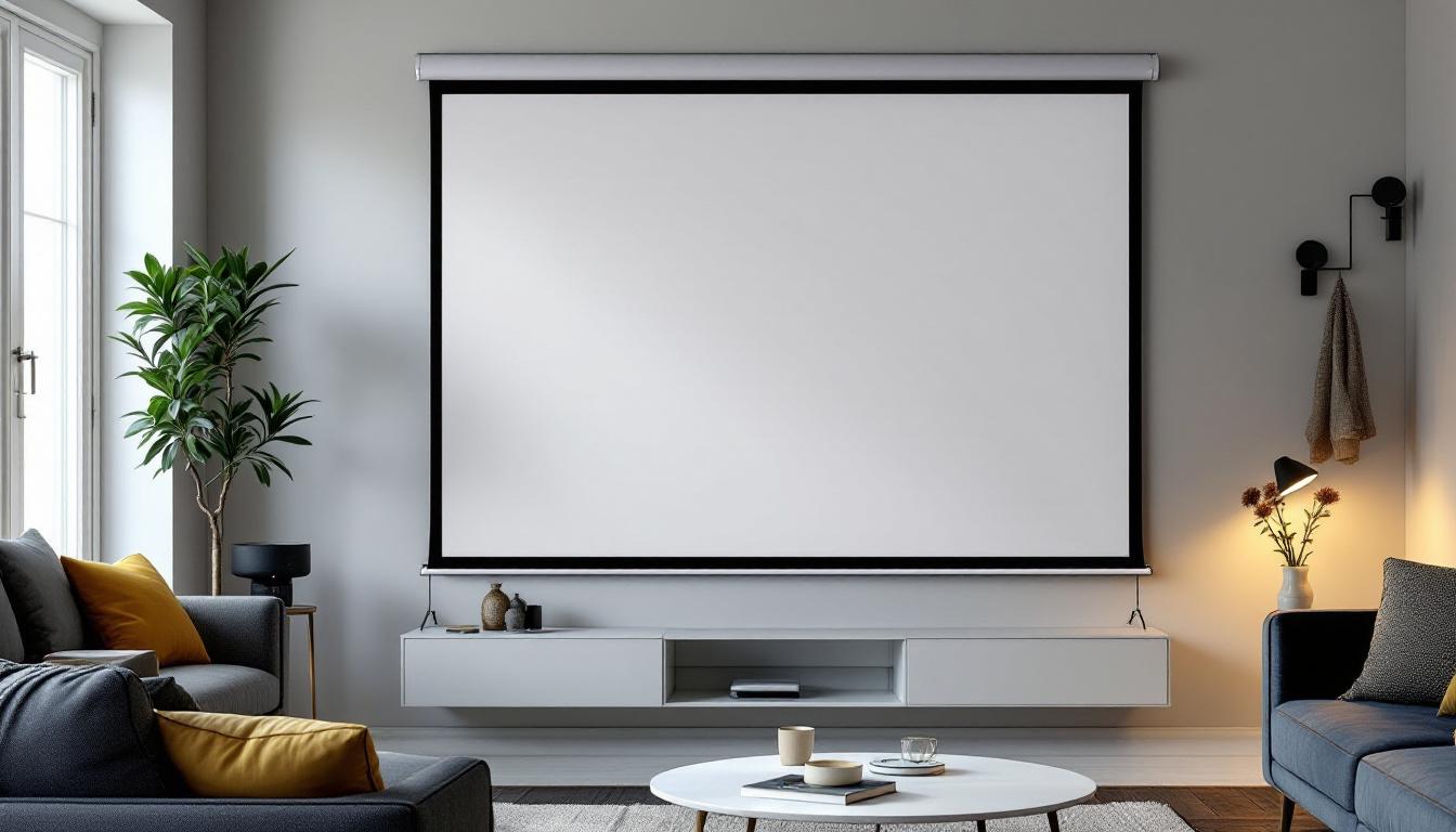 découvrez notre écran de projection enroulable, facile à installer et idéal pour tous vos besoins de projection. profitez d'une installation rapide et d'une utilisation pratique pour des présentations ou soirées cinéma réussies.