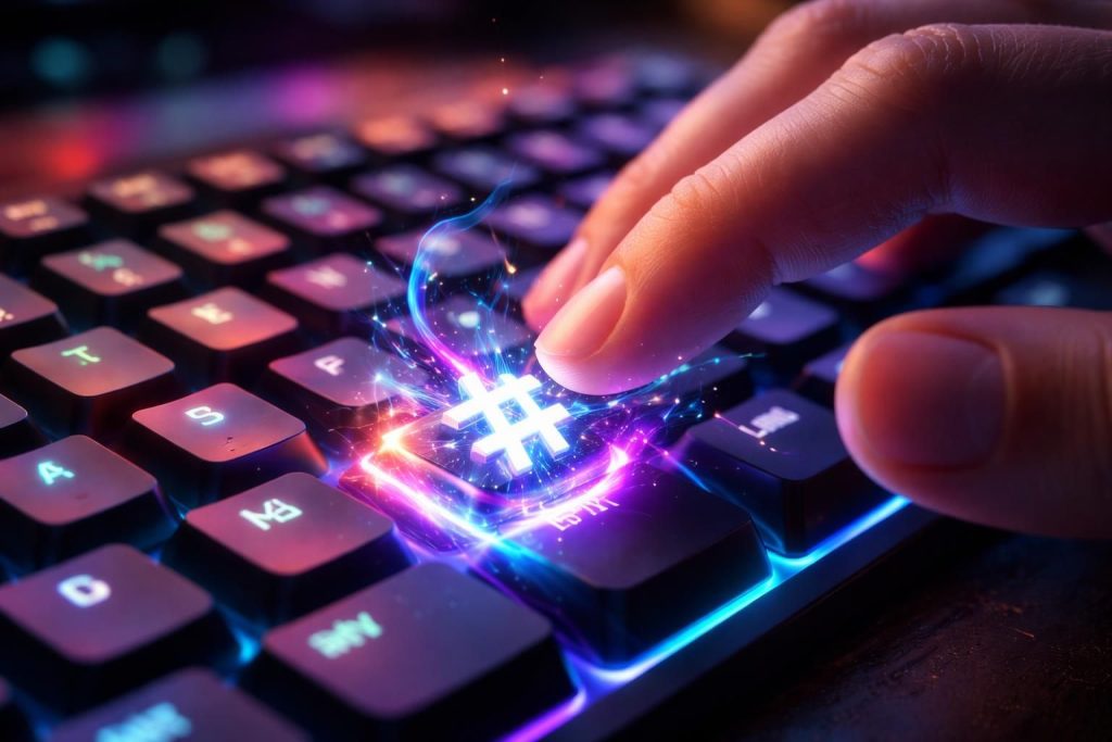 découvrez comment créer un hashtag original sur clavier et exprimez votre créativité de façon unique et innovante.
