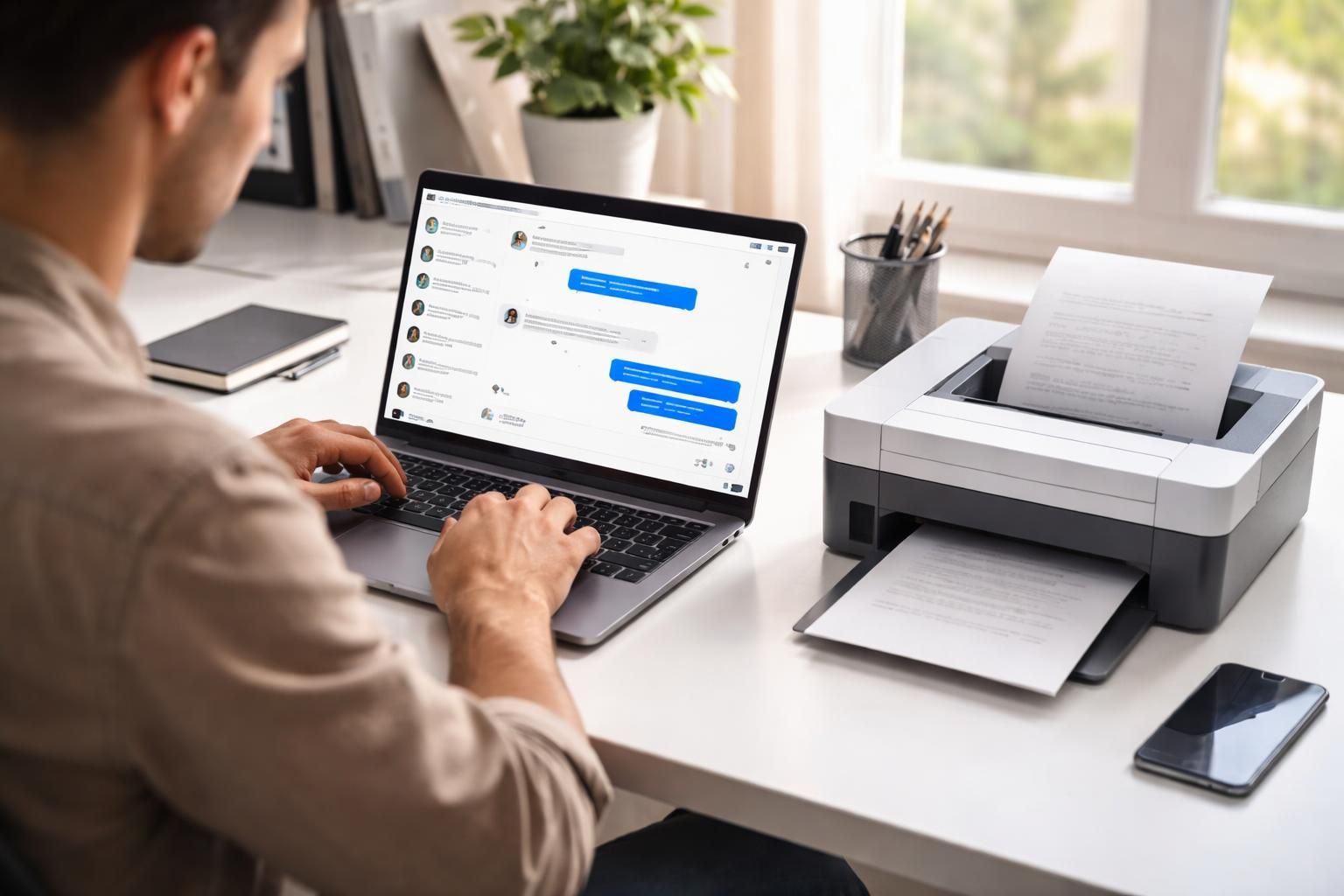 apprenez comment imprimer facilement une conversation messenger grâce à nos méthodes simples et efficaces. découvrez les meilleures astuces pour conserver vos échanges en version papier.
