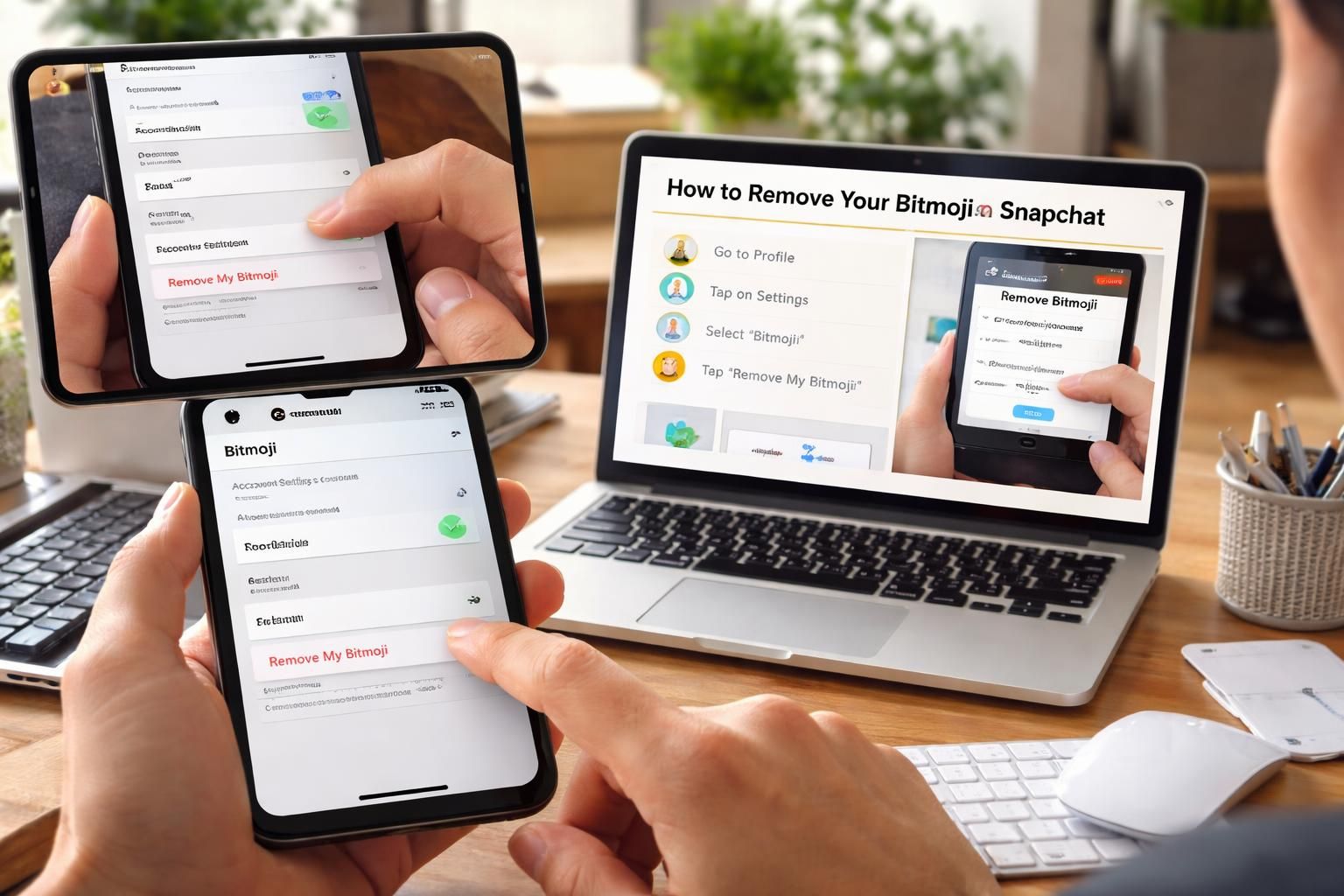 découvrez les différentes méthodes pour comprendre comment supprimer votre bitmoji sur snapchat facilement et efficacement.