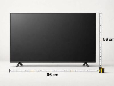 découvrez les mesures précises d'une télévision 43 pouces, avec un focus détaillé sur la longueur et la largeur pour un choix adapté à votre espace.