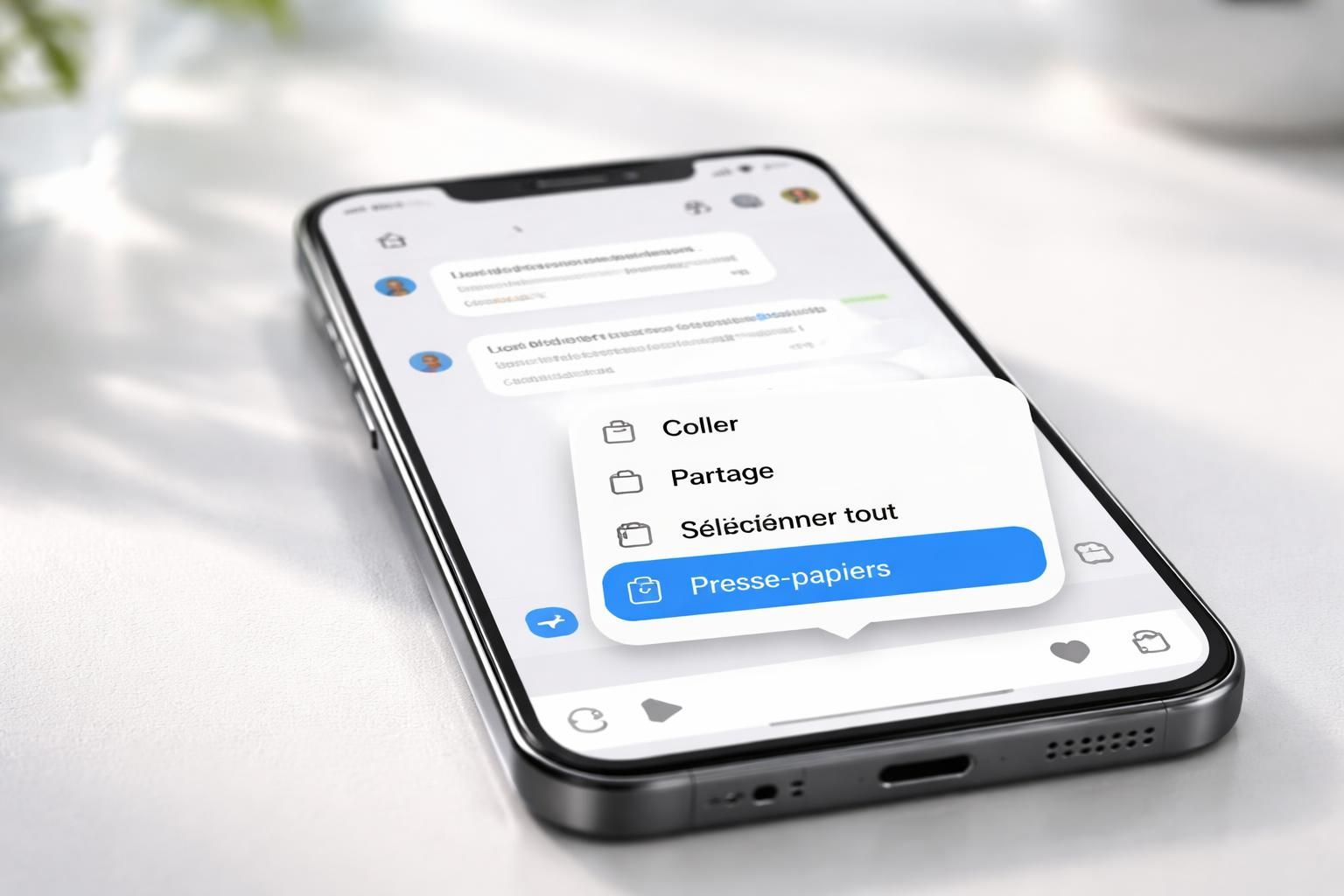 découvrez où trouver et comment utiliser le presse-papier sur votre téléphone portable grâce à ce guide simple et complet pour tous les utilisateurs.