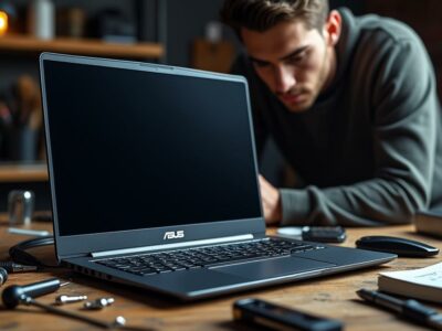 votre pc portable asus s’allume mais l’écran reste noir ? découvrez les 5 solutions les plus efficaces pour diagnostiquer et réparer ce problème rapidement, même sans être un expert en informatique.