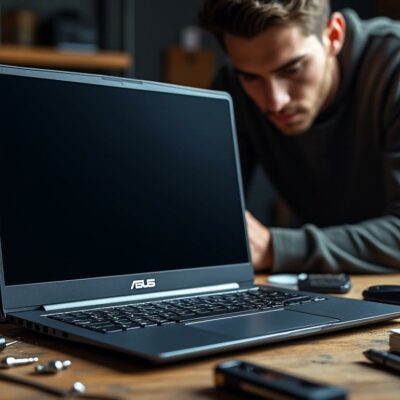 votre pc portable asus s’allume mais l’écran reste noir ? découvrez les 5 solutions les plus efficaces pour diagnostiquer et réparer ce problème rapidement, même sans être un expert en informatique.