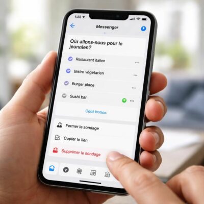 apprenez étape par étape comment supprimer facilement un sondage sur messenger grâce à notre tutoriel détaillé.