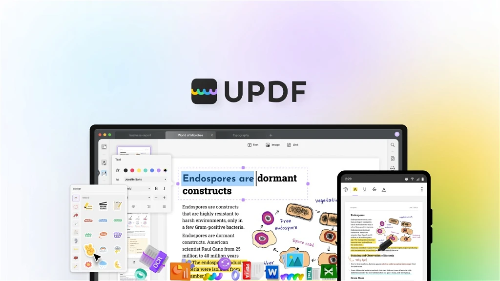 UPDF editeur