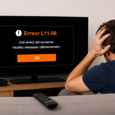 erreur L11-06 orange