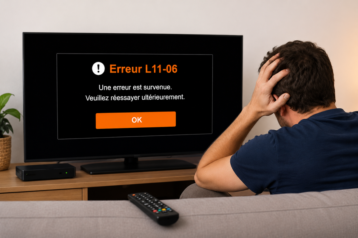 erreur L11-06 orange