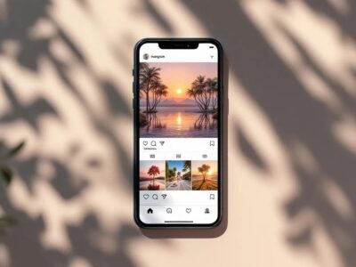 fil Instagram sur iPhone