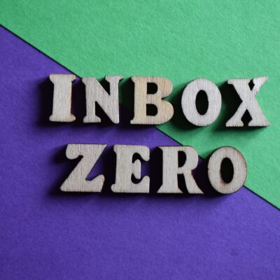 Inbox Zero, phrase as banner headline